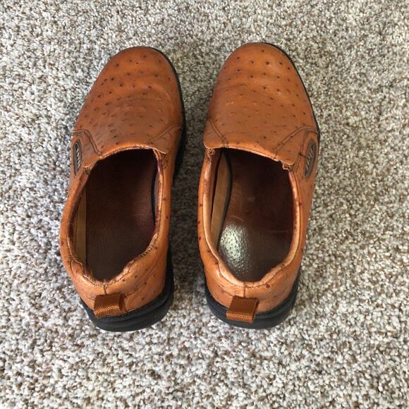 Roper Ostrich Print Clog womens shoes size 6.5 - Picture 6 of 12